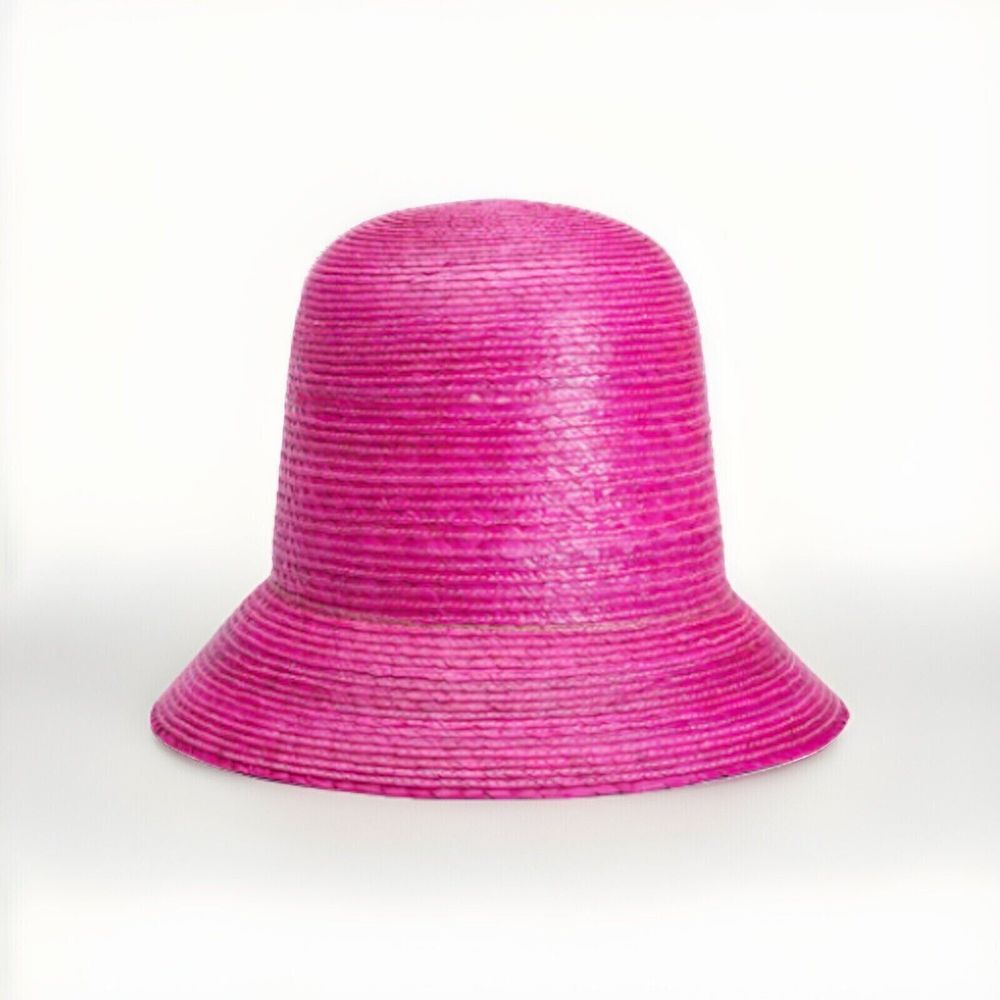 ASN 100% Palm Leaf Pink Florette Sun Hat O/S NWT New $89